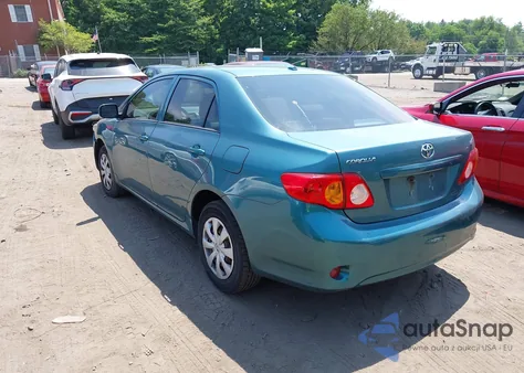 2010 Toyota Corolla Le z USA, uszkodzony, nr VIN 2T1BU4EE6AC327423